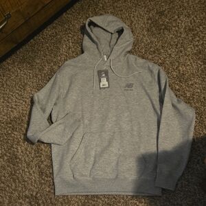 New Balance Heather Gray Hoodie